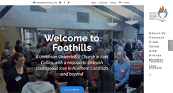 Desktop Screenshot of foothillsuu.org